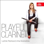 Playful Clarinet -Ludmila Peterkova:Abreu/Rimsky-Korsakov/Monti/etc (1/2007):Irina Kondratenko(p)