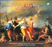 Telemann: Complete Trio Sonatas for Recorder, Oboe & Violin / Tripla Concordia