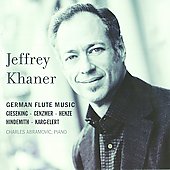 German Flute Music / Jeffrey Khaner, Charles Abramovic