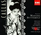 Puccini: Madama Butterfly / Karajan, Callas, Gedda, Danieli, Borriello, Milan Teatro alla Scala Orchestra, et al