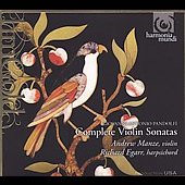 G.A.Pandolfi: Complete Violin Sonatas / Andrew Manze, Richard Egarr