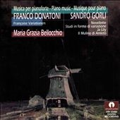 Donatoni & Gorli: Piano Works Donatoni & Gorli: Piano Works