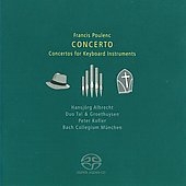 Poulenc: Concertos for Keyboard Instruments / Hansjorg Albrecht, Duo Tai & Groethuysen, Peter Kofler, Bach Collegium Munchen 