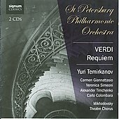 Verdi: Requiem / Yuri Temirkanov, St Petersburg Philharmonic Orchestra, Mikhailovsky Theatre Chorus, etc Verdi: Requiem / Yuri Temirkanov, St Petersburg Philharmonic Orchestra, Mikhailovsky Theatre Chorus, etc