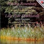Rosenberg, Soederlundh: Violin Concertos / Spierer, Berlin