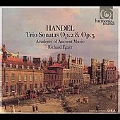 b（未開封）エガー　ヘンデル　トリオ・ソナタ　 エンシェント室内管弦楽団　Egarr Handel Trio Sonatas
