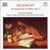 American Baroque/Telemann Sonatas for Two Flutes, Op 2[8554132]