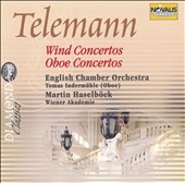 Telemann : Wind Concertos & Oboe Concertos / Indermuhle ,ECO Haselbock, Vienna Academy Telemann : Wind Concertos & Oboe Concertos / Indermuhle ,ECO Haselbock, Vienna Academy