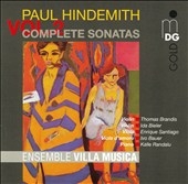 Hindemith: Complete Sonatas Vol 2 / Ensemble Villa Musica