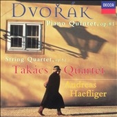 Dvorak: Piano Quintet Op 81, etc / Haefliger, Takacs Quartet