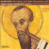 Rachmaninov: The Liturgy of St. John Chrysostom / Best, Scorer, Corydon Singers