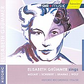 Elisabeth Grummer Sings Mozart, Schubert, Brahms & Wolf