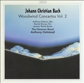 J.C. Bach: Woodwind Concertos Vol 2 / Halstead