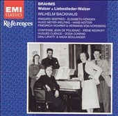 References - Brahms: Walzer, Liebeslieder Walzer / Backhaus