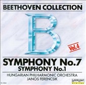 Beethoven Collection Vol 4- Symphony no 7 & 1 / Ferencsik Beethoven Collection Vol 4- Symphony no 7 & 1 / Ferencsik