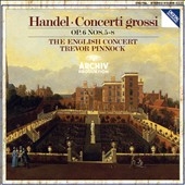 Handel: Concerti grossi Op 6, 5-8 / Pinnock, English Concert