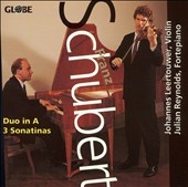 Schubert: Duo in A, 3 Sonatinas / Leertouwer, Reynolds