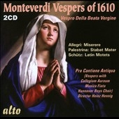Monteverdi: Vespers of 1610 - Vespro della Beata Vergine