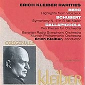 Erich Kleiber Conducts Berg - Dallapiccola - Schubert