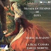 Musica En Tiempos De Goya / Marta Almajano(S), Emilio Moreno(vn), Jose Miguel Moreno(cond), La Real Camara, etc 