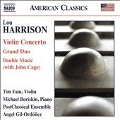 Lou Harrison: Violin Concerto; Grand Duo; Double Music (with John Cage)