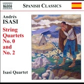 ڻͽ/Andres Isasi String Quartets Vol.1 - No.0, No.2[8572463]