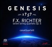 TOWER RECORDS ONLINE㤨֥븹ڻͽ/Genesis 1757 - F.X.Richter Seven String Quartets Op.5[SM184]פβǤʤ3,051ߤˤʤޤ
