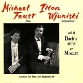 Sonatas for Flute and Harpsichord Vol 2 / Faust, Wjuniski Sonatas for Flute and Harpsichord Vol 2 / Faust, Wjuniski