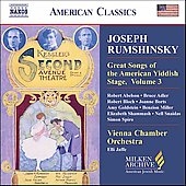 Great Songs of the Yiddish Stage Vol.3