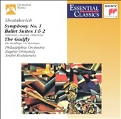 Shostakovich: Symphony no 1, etc / Eugene Ormandy, et al