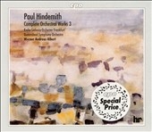 Hindemith: Complete Orchestral Works Vol 3 / Albert , et al