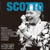 Renata Scotto - 7 Complete Operas - Verdi; Rigoletto; Donizetti: L'elisir d'Amore, Lucia di Lammermoor. Puccini: Madama Butterfly; Bellini: I Capuleti e i Montecchi, La Straniera