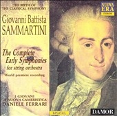 EARLY SYMPHONIES-COMP:SAMMARTI EARLY SYMPHONIES-COMP:SAMMARTI