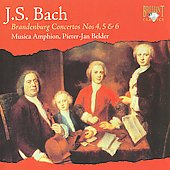 J.S.Bach: Brandenburg Concertos No.4, 5 & 6 J.S.Bach: Brandenburg Concertos No.4, 5 & 6
