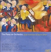 PIANO AS ORCHESTRA -SAINT-SAENS/GERSHWIN/H.WOLKING/STRAVINSKY:SUSAN DUEHLMEIER(p)/BONNIE GRITTON(p)
