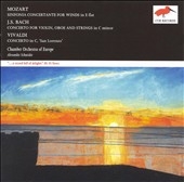 MOZART:SINFONIA CONCERTANTE K.297B/J.S.BACH:CONCERTO FOR VIOLIN,OBOE & STRINGS BWV.1060/ETC:A.SCHNEIDER(cond)/CHAMBER ORCHESTRA OF EUROPE MOZART:SINFONIA CONCERTANTE K.297B/J.S.BACH:CONCERTO FOR VIOLIN,OBOE & STRINGS BWV.1060/ETC:A.SCHNEIDER(cond)/CHAMBER ORCHESTRA OF EUROPE