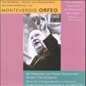 Monteverdi: L'Orfeo (Hindemith)