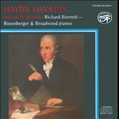 HAYDN:SONATAS ON EARLY PIANOS -SONATA NO.43/NO.26/NO.50/NO.51 RICHARD BURNETT(fp) 