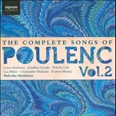The Complete Songs of Poulenc Vol.2