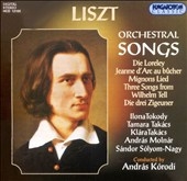 Liszt: Orchestral Songs / KCENT.rodi, Tokody, Takacs, et al