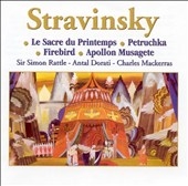Stravinsky: Firebird, Petrouchka, etc / Rattle, et al