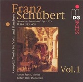 SCENE  Schubert: Works for Violin and Piano Vol 1 / Steck