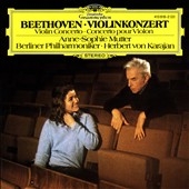 Beethoven: Violin Concerto Op.61 / Anne-Sophie Mutter(vn), Herbert von Karajan(cond), BPO