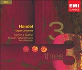 Handel :Organ Concertos No.1-No.15 :Simon Preston(org)/Yehudi Menuhin(cond)/Menuhin Festival Orchestra