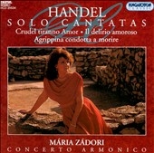 Handel: Solo Cantatas / Maria Zadori, Concerto Armonico
