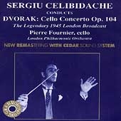 セルジュ・チェリビダッケ/Sergiu Celibidache conducts Dvorak: Cello Concerto /Fournier