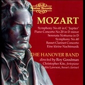 Mozart: Symphony No.41 "Jupiter", No.40, Piano Concerto No.20, Serenata Notturna, etc