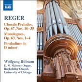 Reger: Organ Works Vol.15