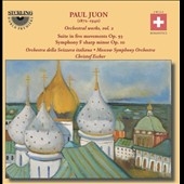 Christof Escher/Paul Juon Orchestral Works Vol.2 - Suite in five movements, Op.93, Symphony F sharp minor Op.10[CDS11042]