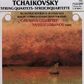 Tchaikovsky: String Quartets, etc / Carmina Quartet, Lobanov
